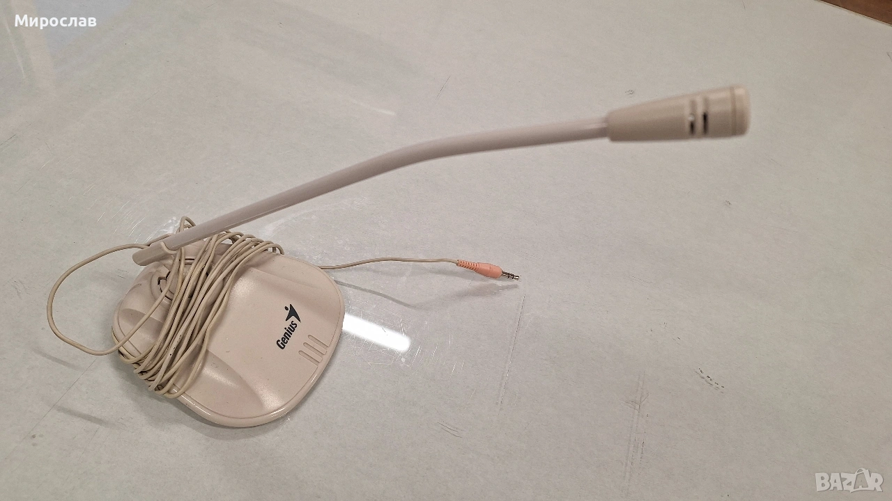 Продавам микрофон Genius и USB лампа, снимка 1