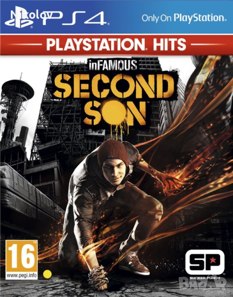 Infamous second son PS4 (Съвместима с PS5), снимка 1