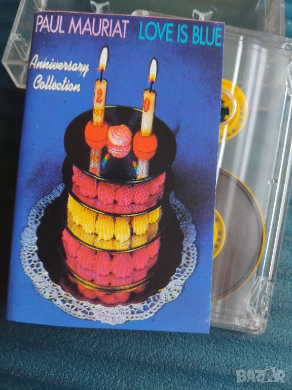 Paul Mauriat - Love is blue - аудио касета музика, снимка 1