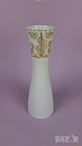 Ваза Rosenthal
със златист декоративен орнамент, снимка 1