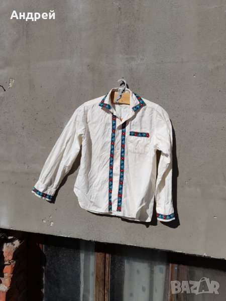 Стара детска етно риза, снимка 1