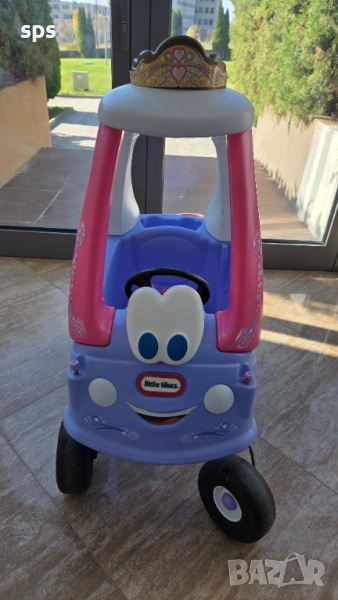 Кракомобил Фея Fairy Coupe, детска кола за бутане, Little Tikes, снимка 1