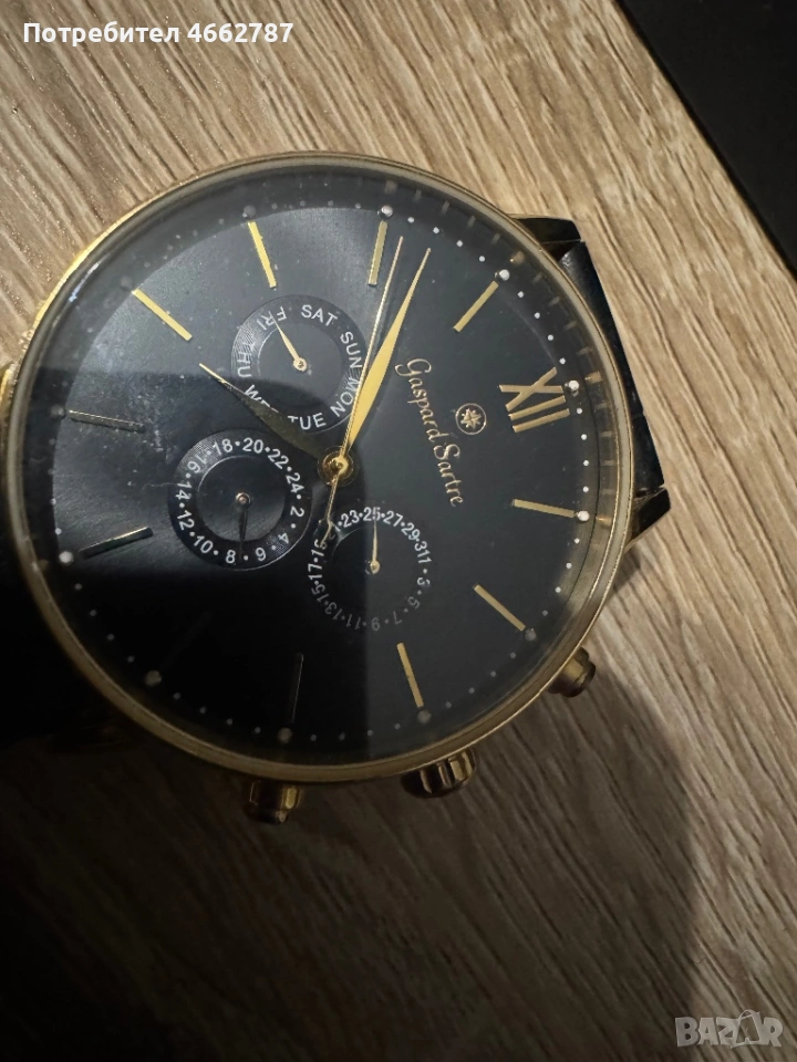 Gaspard Sartre-Автентичен мъжки часовник , снимка 1