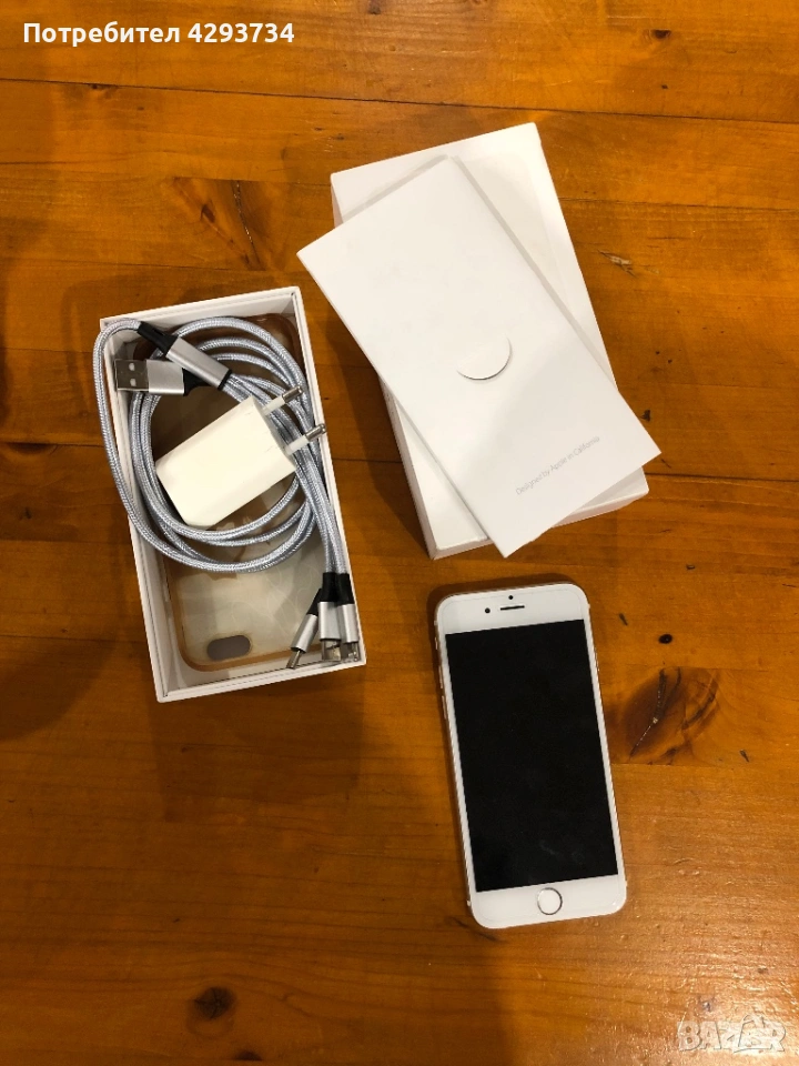 iphone 6 бял 64 gb, снимка 1