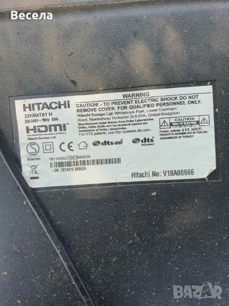 Hitachi 32HB4T61 H На части , снимка 1