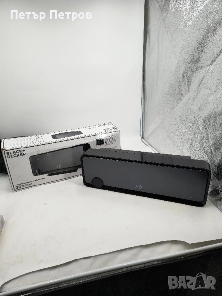 Чисто нова Керамична печка Black & Decker BXWSH2000E 2000W, снимка 1