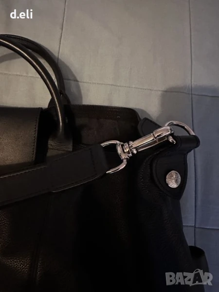 Longchamp Original 100% Кожа Страхотен голям кожен сак, снимка 1