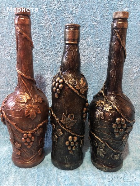 Декорирани бутилки , снимка 1