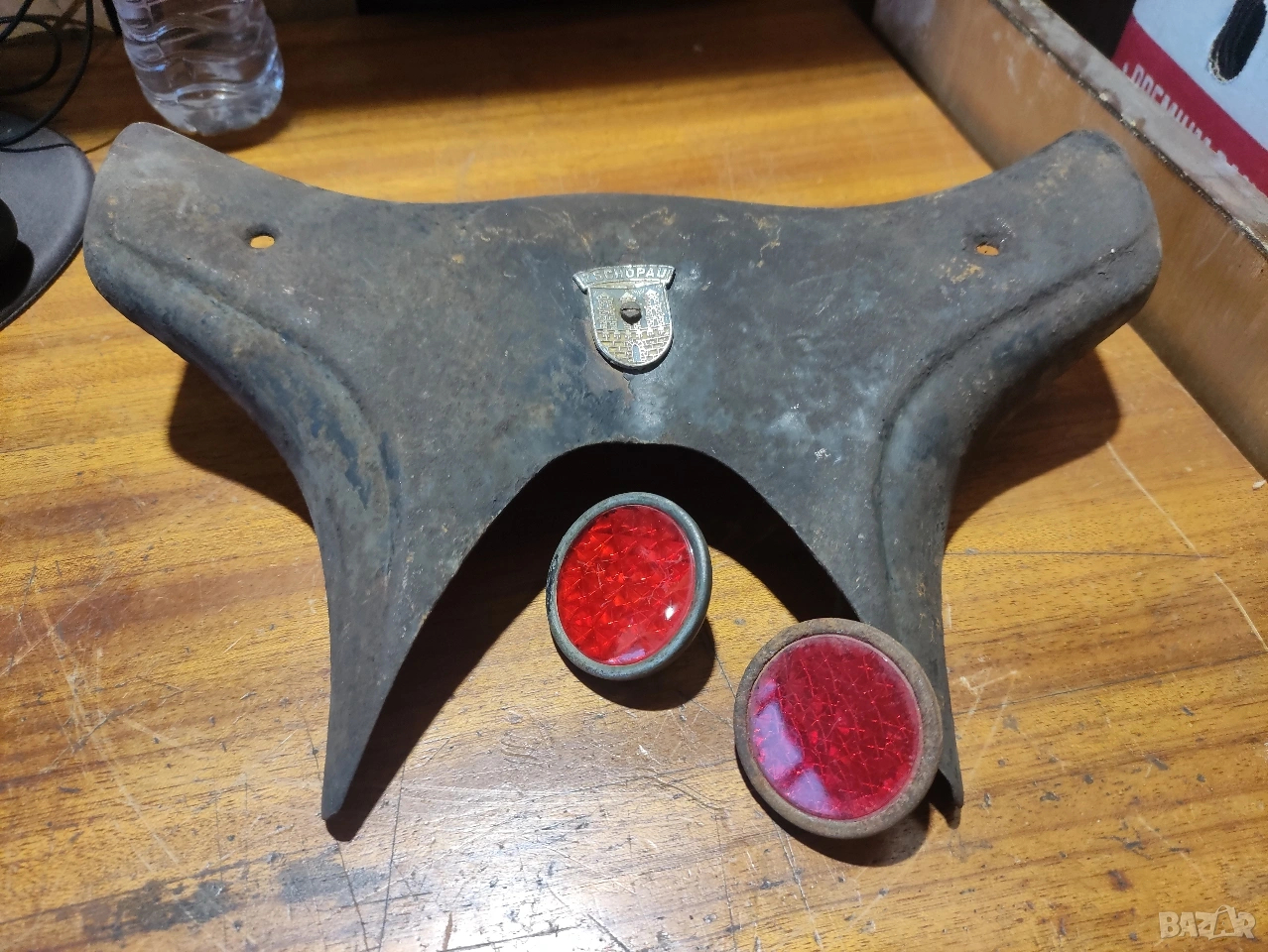 Железен капак за кормило на MZ RT 125/, снимка 1