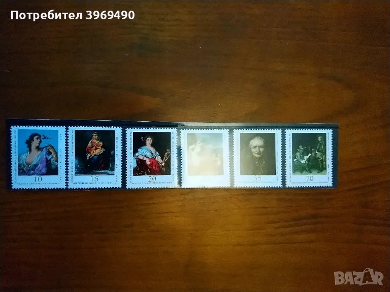 Серия от 6 пощенски марки от ГДР 1976 г., снимка 1