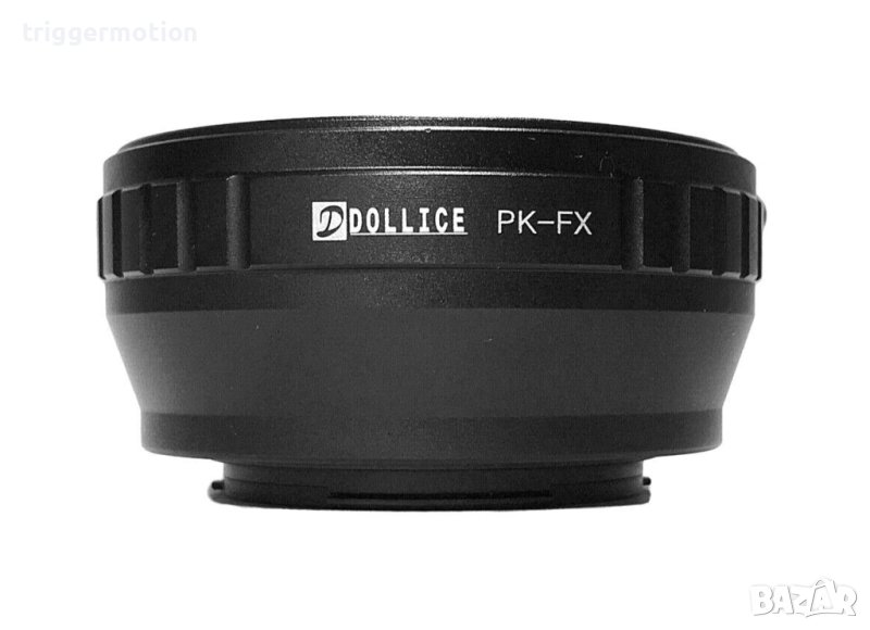 ОТЛИЧЕН! PK -FX Dollice Адаптор (преходник) за обектив Пентакс Pentax PK към Фуджи FX Камера, снимка 1