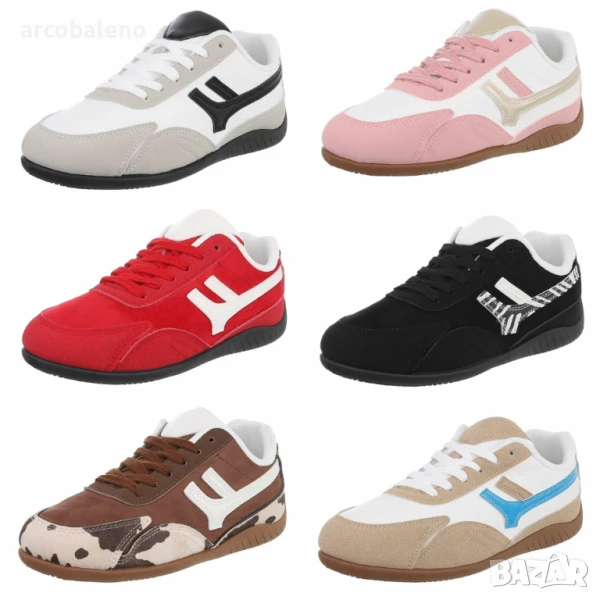 Дамски ниски маратонки, 6цвята , снимка 1