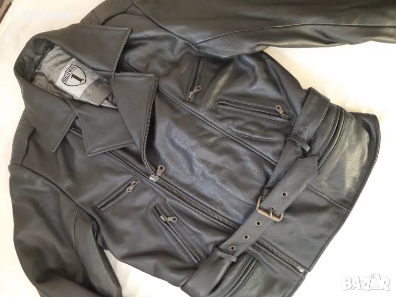 оригинално мъжко яке от естествена кожа, снимка 1