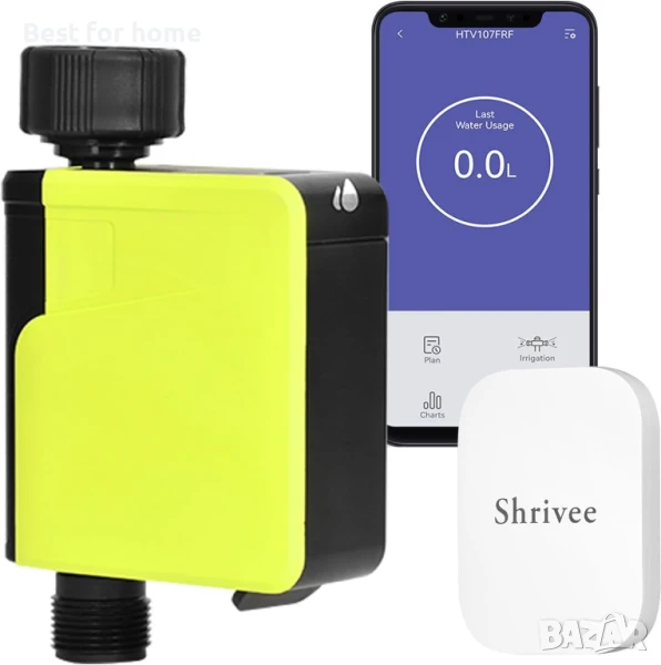  Интелигентен  WiFi автоматичен таймер за напояване   Shrivee, снимка 1