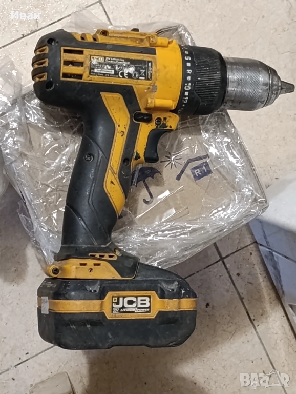 Рециклиране на батерии за винтоверт JCB, снимка 1