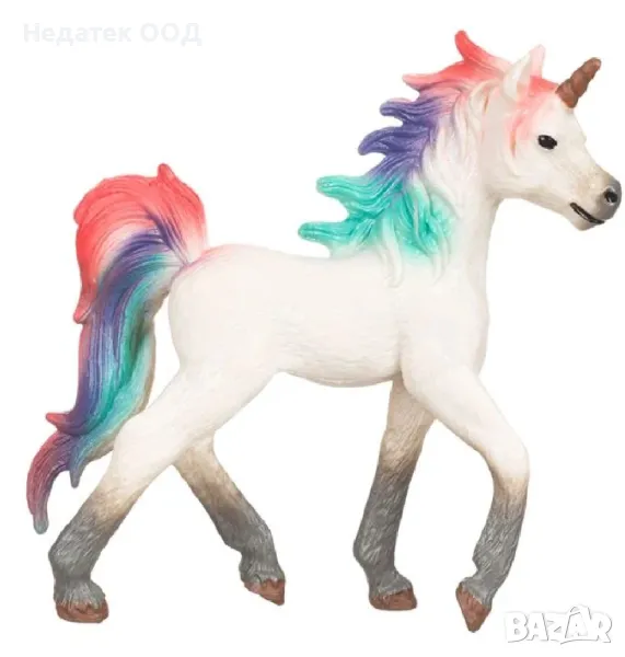 Детска фигурка еднорог, 9x3x9,5 см, снимка 1