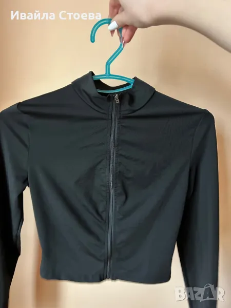 Дамска черна горница, снимка 1