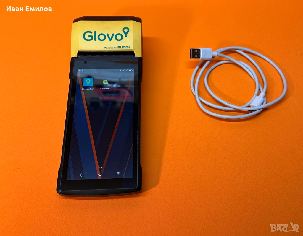 Постерминал Sunmi Pos V2 WIFI +4G Отключен готов за работа , снимка 1