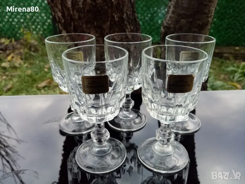 * LUMINARC * - France -  чашки за ликьор 5 бр. нови !, снимка 1