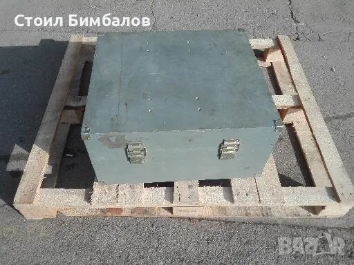 Дървен военен съндък, снимка 1