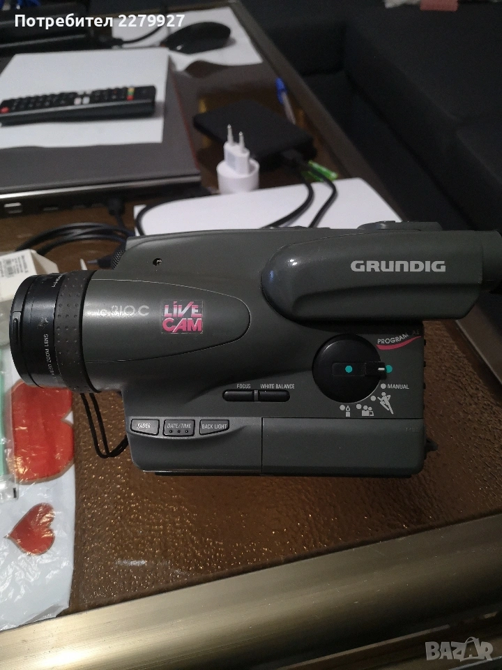 GRUNDIG lc310C VHS C камера , снимка 1