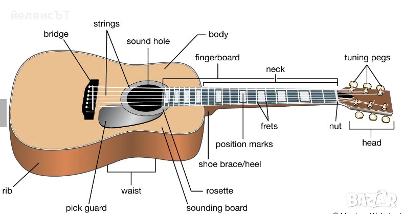 Ремонт на китари и други струнни инструменти, снимка 1