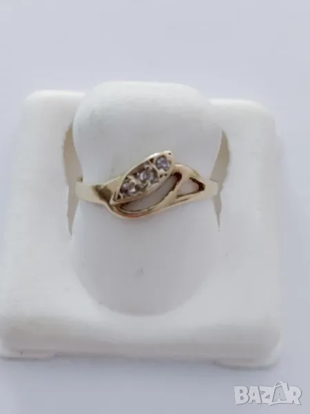 *златен пръстен 48775-3, снимка 1