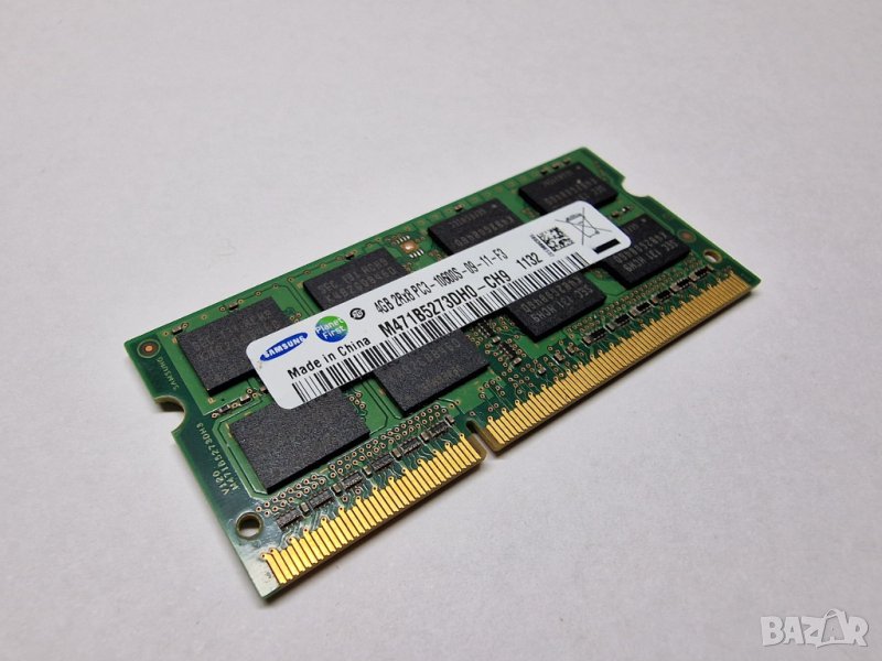 4GB DDR3 16 чипа 1333Mhz Samsung Ram Рам Памет за лаптоп с гаранция!, снимка 1