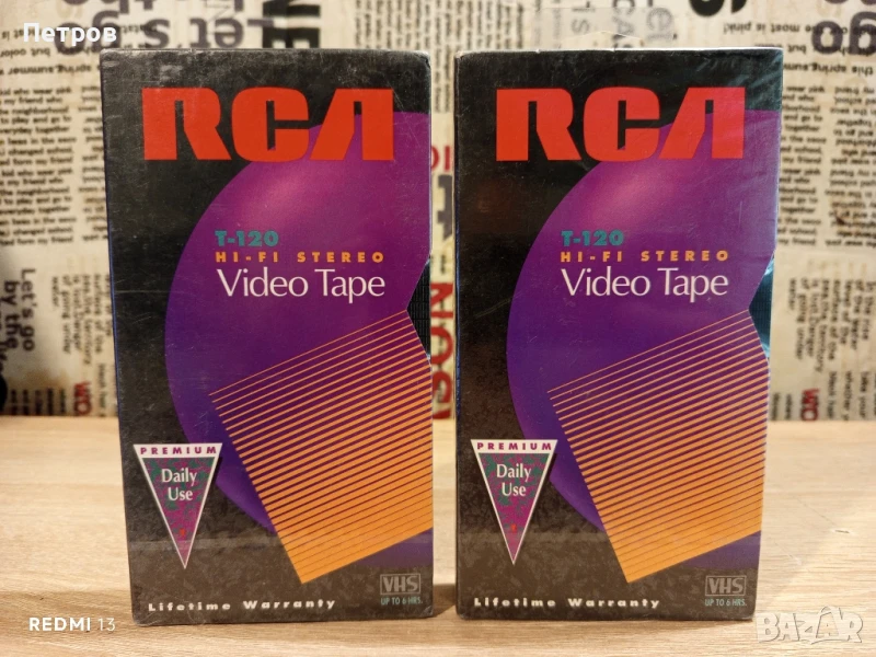 VHS.Hi-Fi Stereo Касети "RCA", снимка 1