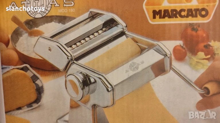 МАШИНА ЗА ПАСТА "MARCATO" ATLAS 180 CLASSIC /Машина за спагети и др., снимка 1