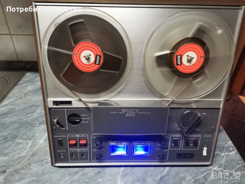 Sony Tree Head Stereo Tapecorder TC-366 Solid State, снимка 1
