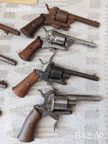 Лот капсулни пистолети Лефуше 200 евро. за брой, снимка 4 - Антикварни и старинни предмети - 52589925
