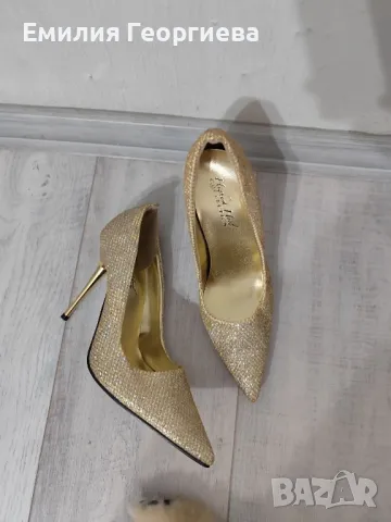 Дамски обувки 37 номер хамелеонови , снимка 6 - Дамски обувки на ток - 49194155