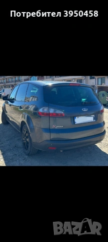 Ford S-Max 2008 2.0 TDCİ обслужен сменени масла филтри ангренаж комплект нови гуми и спирачни наклад, снимка 2 - Автомобили и джипове - 53780036