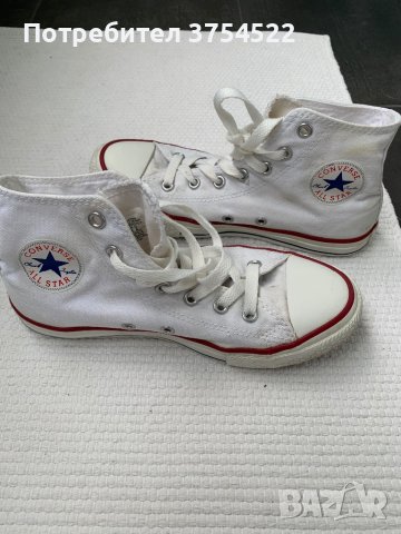 Оригинални високи кецове Converse Chuck Taylor, снимка 4 - Детски гуменки - 42257899