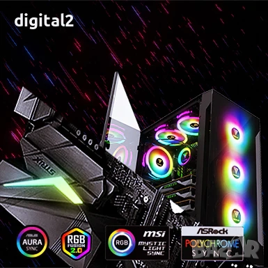 Геймърски компютър Ryzen 5 5600X / RTX 3070 / 16GB / SSD+HDD 24м гаранция, снимка 11 - Геймърски - 52062189