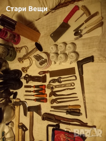 Стари инструменти ножове брадви и вещи, снимка 9 - Ножове - 52346390