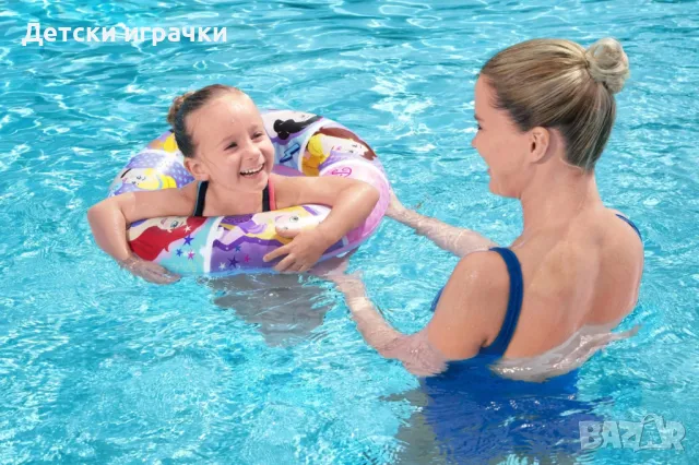 Детски надуваем пояс Bestway Принцеса, 56 см, PVC, за деца 3-6 г, снимка 8 - Надуваеми играчки - 49927953