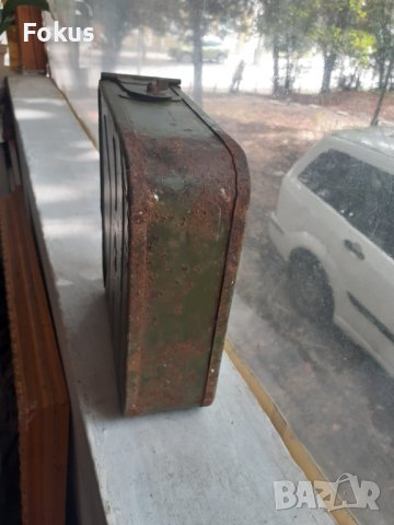 Стара военна кутия за патрони, снимка 4 - Антикварни и старинни предмети - 42079927