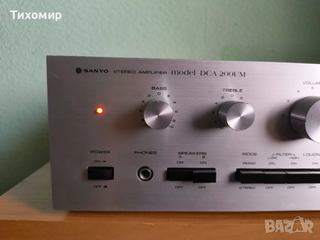 Sanyo model DCA 200UM/ Усилвател, снимка 2 - Ресийвъри, усилватели, смесителни пултове - 51850132
