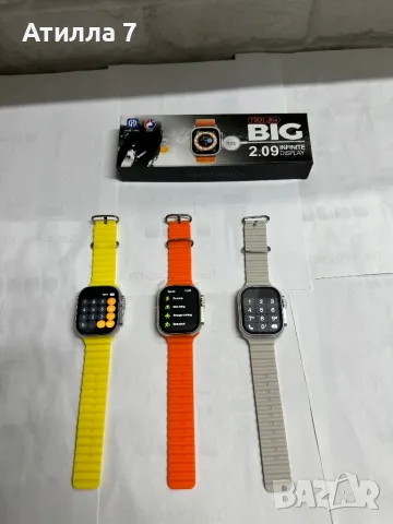 Смарт Часовник T900 Ultra,Провеждане на Разговори,Крачкомер,Известия, снимка 5 - Смарт гривни - 47519018