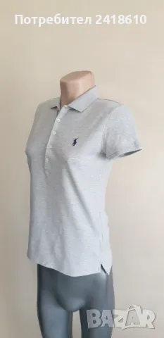 POLO Ralph Lauren Pique Cotton Slim Fit Size M НОВО! ОРИГИНАЛ! Дамска Tениска!, снимка 9 - Тениски - 50003931