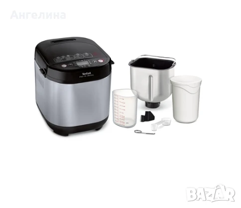 Хлебопекарна, Tefal PF240E38, Pain Plaisir, Breadmaker, 500/750/1 kg, 20 programs, black/Inox, 720W,, снимка 3 - Хлебопекарни - 51243798