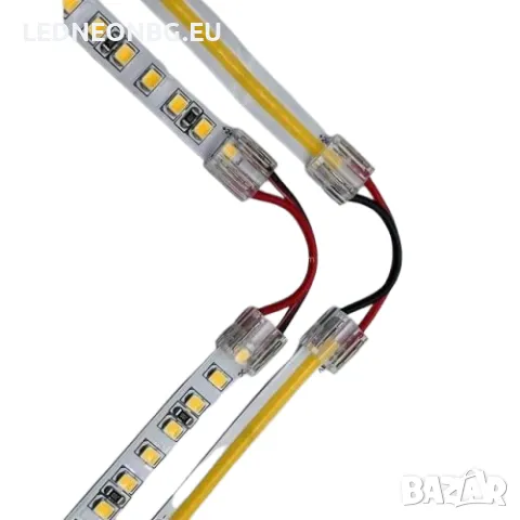 Конектори за свързване на LED ленти без запояване
