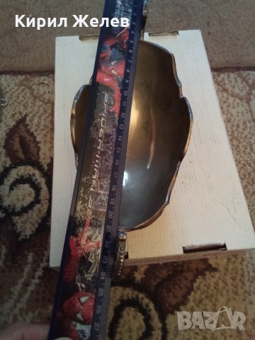 Посребрена Фруктиера стара 24572 , снимка 7 - Декорация за дома - 34044166