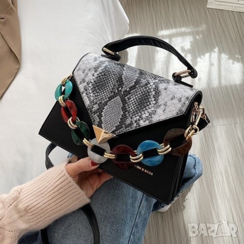 Малка чанта Hazel Black, снимка 5 - Чанти - 41477252