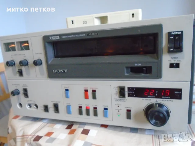 U-Matic Sony vo-5630, снимка 3 - Плейъри, домашно кино, прожектори - 56084935