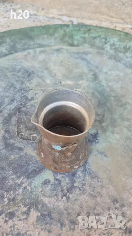 Бакърено джезве без дръжка