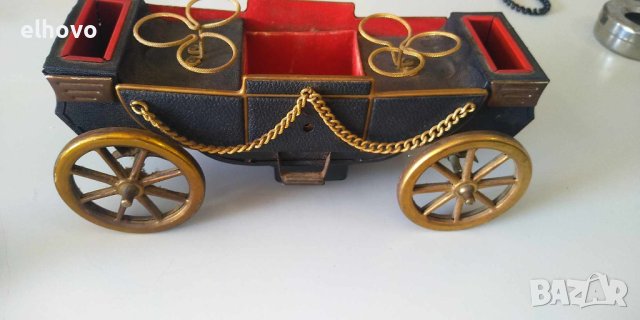 Старинен музикален файтон за алкохолна напитка, снимка 6 - Антикварни и старинни предмети - 44209137