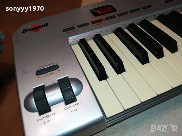 M-AUDIO OXIGEN 49-ВНОС FRANCE 2305231114L, снимка 6 - Синтезатори - 40796318